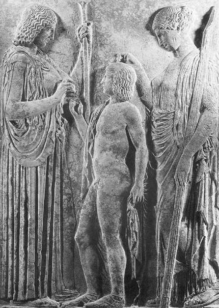 Demeter and Persephone reunited, 450 BCE