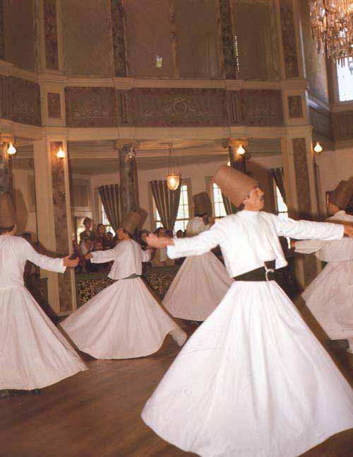 Sufi dancers